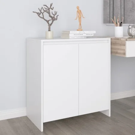 Weißes Sperrholz-Sideboard 70x41x75 cm von vidaXL, Sideboards - Ref: Foro24-809737, Preis: 89,06 €, Rabatt: %