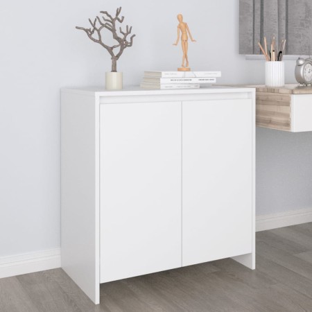 Weißes Sperrholz-Sideboard 70x41x75 cm von vidaXL, Sideboards - Ref: Foro24-809737, Preis: 88,20 €, Rabatt: %
