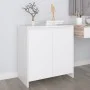 Weißes Sperrholz-Sideboard 70x41x75 cm von vidaXL, Sideboards - Ref: Foro24-809737, Preis: 89,06 €, Rabatt: %