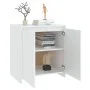 Weißes Sperrholz-Sideboard 70x41x75 cm von vidaXL, Sideboards - Ref: Foro24-809737, Preis: 89,06 €, Rabatt: %