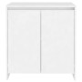 Weißes Sperrholz-Sideboard 70x41x75 cm von vidaXL, Sideboards - Ref: Foro24-809737, Preis: 88,20 €, Rabatt: %