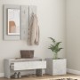 Juego de muebles recibidor madera contrachapada hormigón gris de vidaXL, Armarios roperos - Ref: Foro24-3082057, Precio: 97,2...