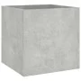 Flurmöbel-Set aus grauem Betonsperrholz von vidaXL, Kleiderschränke - Ref: Foro24-3082057, Preis: 93,62 €, Rabatt: %