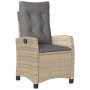 Set comedor de jardín 9 pzas con cojines ratán sintético beige von , Gartensets - Ref: Foro24-3212718, Preis: 1,00 €, Rabatt: %