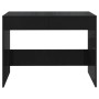 Escritorio de madera contrachapada negro 101x50x76,5 cm de vidaXL, Escritorios - Ref: Foro24-809558, Precio: 98,84 €, Descuen...
