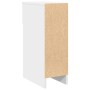 Mesillas de noche con cajón 2 uds blanco 20x36x60 cm by , Nightstands - Ref: Foro24-858696, Price: 86,55 €, Discount: %
