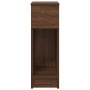 Mesilla de noche con cajón roble marrón 20x36x60 cm by , Nightstands - Ref: Foro24-858707, Price: 46,36 €, Discount: %