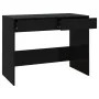 Escritorio de madera contrachapada negro 101x50x76,5 cm de vidaXL, Escritorios - Ref: Foro24-809558, Precio: 93,51 €, Descuen...