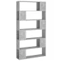 Betongraues Raumteilerregal 100x24x188 cm von vidaXL, Bücherregale und Regale - Ref: Foro24-3082075, Preis: 91,92 €, Rabatt: %