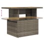 Set de sofás de jardín 11 pzas y cojines ratán sintético gris von , Gartensets - Ref: Foro24-3327092, Preis: 896,08 €, Rabatt...