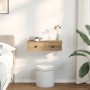 Estante de pared cajones madera contrachapada roble artesanal von , Regale und Regale - Ref: Foro24-859949, Preis: 49,04 €, R...