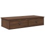 Estante de pared con cajones madera contrachapada roble marrón von , Regale und Regale - Ref: Foro24-859956, Preis: 53,52 €, ...