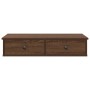 Estante de pared con cajones madera contrachapada roble marrón von , Regale und Regale - Ref: Foro24-859956, Preis: 53,52 €, ...