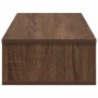 Estante de pared con cajones madera contrachapada roble marrón von , Regale und Regale - Ref: Foro24-859956, Preis: 53,52 €, ...