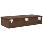 Estante de pared con cajones madera contrachapada roble marrón von , Regale und Regale - Ref: Foro24-859956, Preis: 53,52 €, ...
