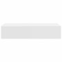 Estante de pared con cajones de madera contrachapada blanco by , Shelves and shelves - Ref: Foro24-859977, Price: 69,42 €, Di...