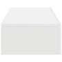 Estante de pared con cajones de madera contrachapada blanco by , Shelves and shelves - Ref: Foro24-859977, Price: 69,42 €, Di...