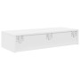 Estante de pared con cajones de madera contrachapada blanco by , Shelves and shelves - Ref: Foro24-859977, Price: 69,42 €, Di...