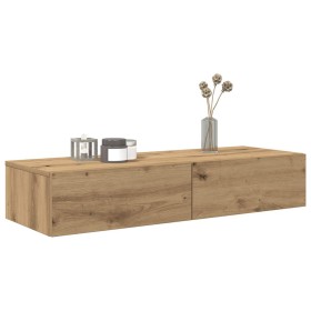 Estantería de pared con cajones madera de contrachapada von , Regale und Regale - Ref: Foro24-859994, Preis: 73,23 €, Rabatt: %