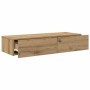 Estantería de pared con cajones madera de contrachapada by , Shelves and shelves - Ref: Foro24-859994, Price: 73,23 €, Discou...