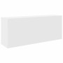 Mueble de pared de baño madera ingeniería blanco 100x25x40 cm by , bathroom vanities - Ref: Foro24-860103, Price: 75,32 €, Di...