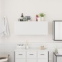 Mueble de pared de baño madera ingeniería blanco 100x25x40 cm by , bathroom vanities - Ref: Foro24-860103, Price: 75,32 €, Di...