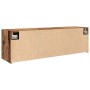 Mueble de pared baño madera ingeniería envejecida 100x25x30 cm by , bathroom vanities - Ref: Foro24-860101, Price: 55,53 €, D...