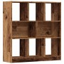 Estantería madera de ingeniería madera envejecida | Foro24.es | Tu tienda online para hogar, jardín y más Foro24.es