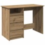 Escritorio de madera de ingeniería roble artesanal 102x50x75 cm de , Escritorios - Ref: Foro24-860471, Precio: 109,98 €, Desc...