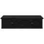 Estante de pared con cajones de madera contrachapada negro by , Shelves and shelves - Ref: Foro24-859942, Price: 41,35 €, Dis...