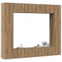 Mueble para TV de pared madera contrachapada artesanal 8 piezas von , TV-Möbel - Ref: Foro24-3328954, Preis: 388,14 €, Rabatt: %