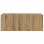 Muebles de TV de pared 6 uds madera ingeniería roble artesanal by , TV Furniture - Ref: Foro24-3328968, Price: 174,36 €, Disc...