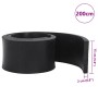 Borde de goma para quitanieves negro 200x15x2 cm | Foro24.es | Tu tienda online para hogar, jardín y más Foro24.es