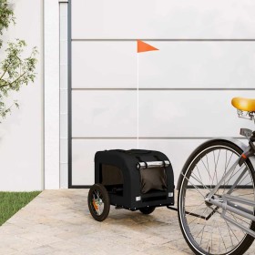 Remolque de bicicleta mascotas hierro tela Oxford negro von , Kinderwagen für Haustiere - Ref: Foro24-93828, Preis: 94,16 €, ...