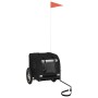 Remolque de bicicleta mascotas hierro tela Oxford negro von , Kinderwagen für Haustiere - Ref: Foro24-93828, Preis: 94,16 €, ...