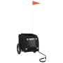 Remolque de bicicleta mascotas hierro tela Oxford negro von , Kinderwagen für Haustiere - Ref: Foro24-93828, Preis: 94,16 €, ...