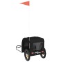 Remolque de bicicleta mascotas hierro tela Oxford negro von , Kinderwagen für Haustiere - Ref: Foro24-93828, Preis: 94,16 €, ...
