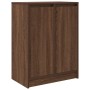 Aparador roble marrón 57x34x76 cm madera de ingeniería by , Sideboards - Ref: Foro24-861622, Price: 79,19 €, Discount: %