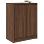 Aparador roble marrón 57x34x76 cm madera de ingeniería by , Sideboards - Ref: Foro24-861622, Price: 79,19 €, Discount: %