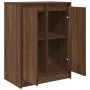 Aparador roble marrón 57x34x76 cm madera de ingeniería by , Sideboards - Ref: Foro24-861622, Price: 79,19 €, Discount: %