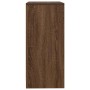Aparador roble marrón 57x34x76 cm madera de ingeniería by , Sideboards - Ref: Foro24-861622, Price: 79,19 €, Discount: %