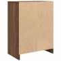 Aparador roble marrón 57x34x76 cm madera de ingeniería by , Sideboards - Ref: Foro24-861622, Price: 79,19 €, Discount: %