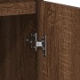 Aparador roble marrón 57x34x76 cm madera de ingeniería by , Sideboards - Ref: Foro24-861622, Price: 79,19 €, Discount: %