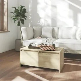 Engineered wood Sonoma oak coffee table 90x50x41.5 cm by vidaXL, Coffee table - Ref: Foro24-809821, Price: 61,43 €, Discount: %