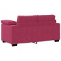 Juego de sofás con cojines 3 piezas terciopelo rojo tinto von , Sofas - Ref: Foro24-3324671, Preis: 644,23 €, Rabatt: -5%%