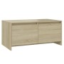 Engineered wood Sonoma oak coffee table 90x50x41.5 cm by vidaXL, Coffee table - Ref: Foro24-809821, Price: 62,19 €, Discount: %