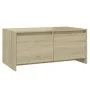 Engineered wood Sonoma oak coffee table 90x50x41.5 cm by vidaXL, Coffee table - Ref: Foro24-809821, Price: 61,43 €, Discount: %