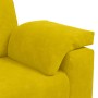 Juego de sofás con cojines 3 piezas terciopelo amarillo | Foro24.es | Tu tienda online para hogar, jardín y más Foro24.es