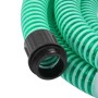Manguera de succión con conectores de latón PVC verde 29 mm 4 m by , Garden hoses - Ref: Foro24-151040, Price: 45,01 €, Disco...