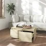 Engineered wood Sonoma oak coffee table 90x50x41.5 cm by vidaXL, Coffee table - Ref: Foro24-809821, Price: 61,43 €, Discount: %